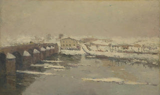 Albert Lebourg - LHiver Pont du Chteau.webp
