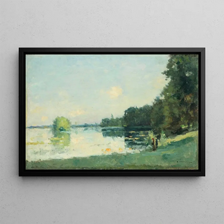 Albert Lebourg - Les tangs Mortefontaine en automne.webp