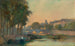 Paris, Seine och Île de la Cité - Albert Lebourg — vy av konstverket
