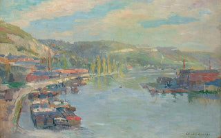 Albert Lebourg - Rouen la Seine et le Pr aux loups.webp