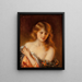 Rêverie - Albert Lynch — inramlat konstverk på väggen