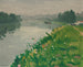 Berge de la Seine à Méricourt - Albert Marquet — vy av konstverket