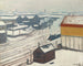 La Gare Montparnasse under snön - Albert Marquet — vy av konstverket