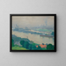 La Seine à Croisset près de Rouen - Albert Marquet — inramlat konstverk på väggen