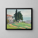 Le Sentier Laperlier, Alger - Albert Marquet — inramlat konstverk på väggen