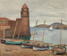 Le phare de Collioure - Albert Marquet — vy av konstverket