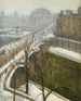 Paris Pont-Neuf Slut på snön - Albert Marquet — vy av konstverket