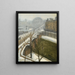 Paris Pont-Neuf Slut på snön - Albert Marquet — inramlat konstverk på väggen