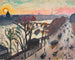 Paris, Quai du Louvre, Soleil d'hiver - Albert Marquet — vy av konstverket