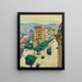 Rue d'Alger - Albert Marquet — inramlat konstverk på väggen