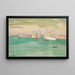 Venise - Albert Marquet — inramlat konstverk på väggen