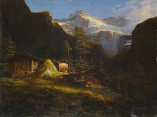 Albert Mller - Alp Brunnital at the Schchental.webp
