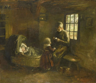 Albert Neuhuys - Bij de wieg.webp
