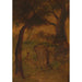 Reproduktion av målningen En hjort som dricker - Albert Pinkham Ryder