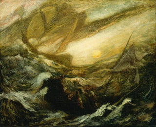Le Vaisseau fantôme - Albert Pinkham Ryder — vy av konstverket