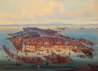Albert Rieger - A Panoramic View Of Venice.webp