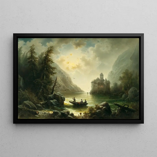 Albert Rieger - Crossing In A Moonlit Night.webp