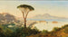 Vue sur la baie de Naples - Albert Zimmermann — vy av konstverket