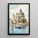 Santa Maria della Salute - Alberto Prosdocimi — inramlat konstverk på väggen