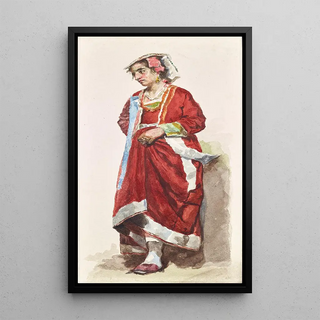 Albin Stein - Weibliche Kostmstudie Mittelitalien.webp