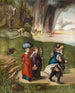 Lot och hennes döttrar - Albrecht Dürer — vy av konstverket