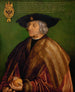Porträtt av Maximilien I - Albrecht Dürer — vy av konstverket