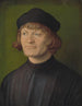porträtt av en kyrklig Johann Dorsch - Albrecht Dürer — vy av konstverket