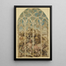 Reproduktion av målningen Skiss för ett glasmålning med Saint Georges - Albrecht Dürer