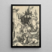 Reproduktion av målningen av Saint Jérôme en pénitence - Albrecht Dürer
