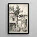 La Nativité - Albrecht Dürer — inramlat konstverk på väggen
