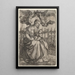 Reproduktion av målningen La Vierge couronnée par deux anges - Albrecht Dürer
