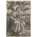 Reproduktion av målningen La Vierge couronnée par deux anges - Albrecht Dürer