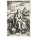 La Vierge et l'Enfant avec un singe - Albrecht Dürer — vy av konstverket