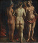 Venus och de tre gracerna - Albrecht Dürer — vy av konstverket