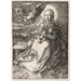 Vierge krönt av en ängel - Albrecht Dürer — vy av konstverket