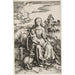 La Vierge et l'Enfant avec le singe - Albrecht Dürer — vy av konstverket