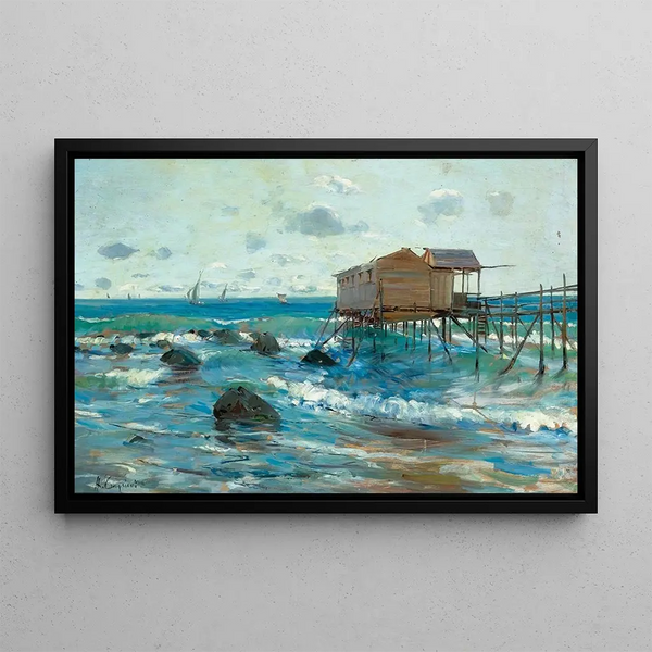 Alceste Campriani - Trabucco On The Coast Of The Adria.webp