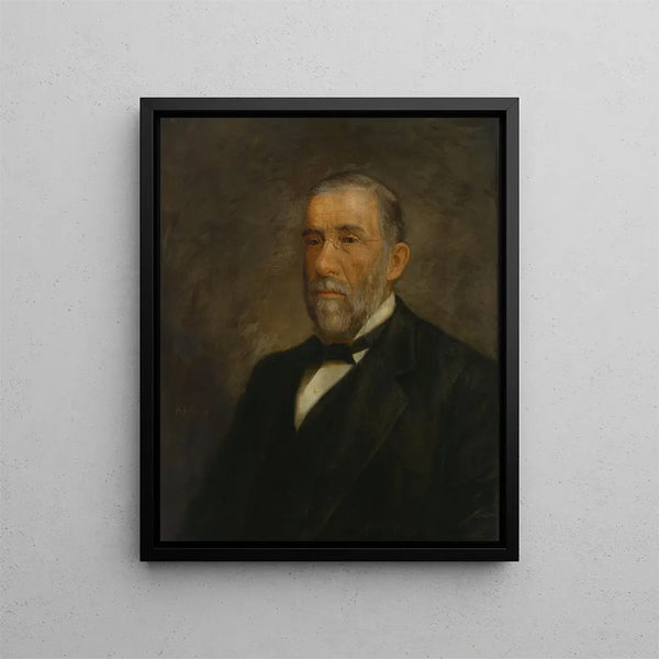 Henry Williams Blodgett - Alden Finney Brooks — inramlat konstverk på väggen