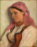 Fille de Bronowice - Aleksander Gierymski — vy av konstverket