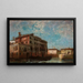 Motif de Venise - Aleksander Gierymski — inramlat konstverk på väggen