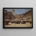 Piazza delle Erbe i Verona - Aleksander Gierymski — inramlat konstverk på väggen
