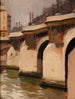 Pont Neuf i Paris - Aleksander Gierymski — vy av konstverket