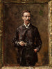 Portrait av Artur Gruszecki skiss - Aleksander Gierymski — vy av konstverket