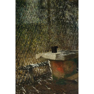 Aleksander Gierymski - Study for the painting In the summer house with a top hat.webp