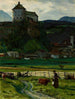 Vue des environs de la forteresse de Kufstein - Aleksander Gierymski — vy av konstverket