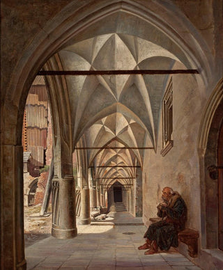 Aleksander Gryglewski - Cloisters of the Jagiellonian Library in Krakw.webp