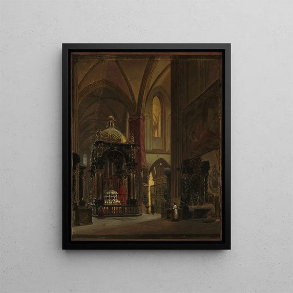 Aleksander Gryglewski - Interior of the Wawel Cathedral.webp