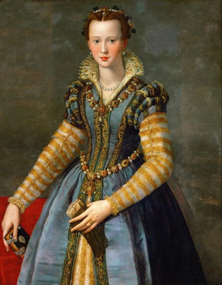 Alessandro Allori - Portrait Of Maria De Medici 15401557.webp