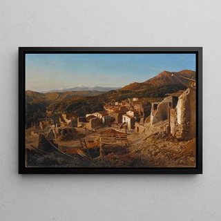 Alessandro La Volpe - A View of San Sebastiano in Abruzzo.webp