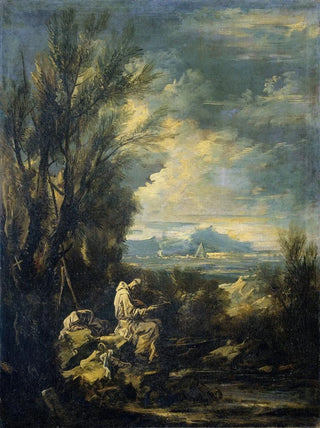 Alessandro Magnasco - Landscape with Saint Bruno.webp